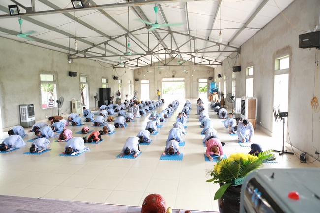 The Ullambana dharma assembly of filial piety  at Dong Cao Pagoda