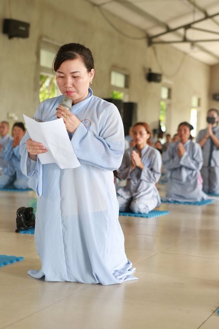 The Ullambana dharma assembly of filial piety  at Dong Cao Pagoda