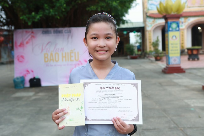 The Ullambana dharma assembly of filial piety  at Dong Cao Pagoda