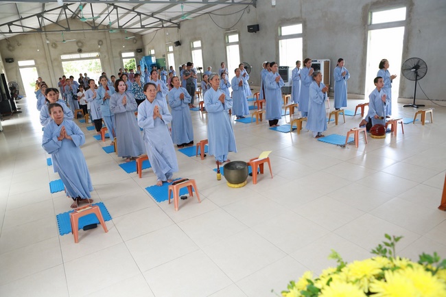 The Ullambana dharma assembly of filial piety  at Dong Cao Pagoda