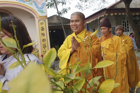 The 10th retreat “Practice as the Buddha's Teachings” at Dong Cao Pagoda
