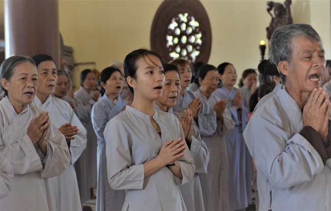 Year Ending Retreat at Hung Phap Pagoda, Dong Nai