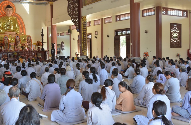 Year Ending Retreat at Hung Phap Pagoda, Dong Nai
