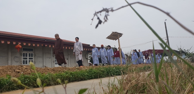 The 6th Retreat I have returned at  Dong Cao Pagoda, Thanh Hoa, Dong Cao