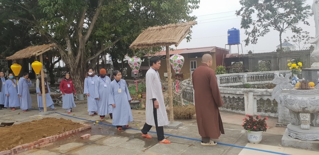 The 6th Retreat I have returned at  Dong Cao Pagoda, Thanh Hoa, Dong Cao
