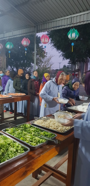 The 6th Retreat I have returned at  Dong Cao Pagoda, Thanh Hoa, Dong Cao