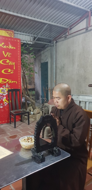 The 6th Retreat I have returned at  Dong Cao Pagoda, Thanh Hoa, Dong Cao