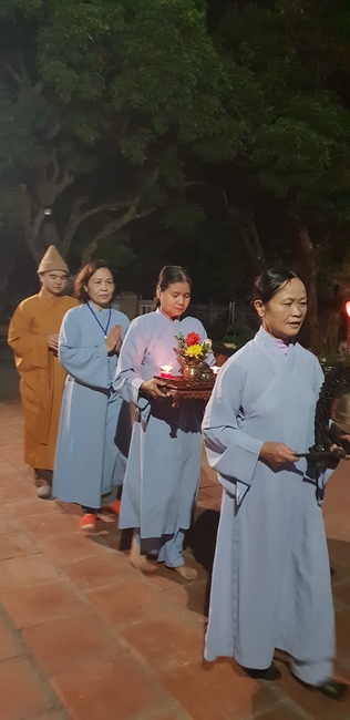 The 6th Retreat I have returned at  Dong Cao Pagoda, Thanh Hoa, Dong Cao