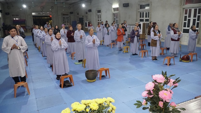 The 6th Retreat I have returned at  Dong Cao Pagoda, Thanh Hoa, Dong Cao