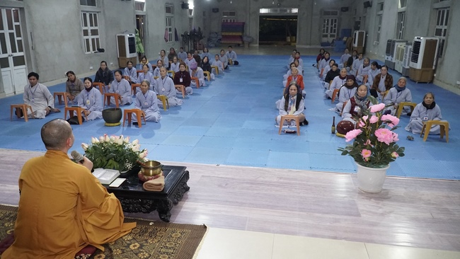 The 6th Retreat I have returned at  Dong Cao Pagoda, Thanh Hoa, Dong Cao