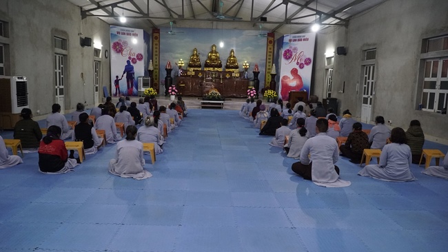 The 6th Retreat I have returned at  Dong Cao Pagoda, Thanh Hoa, Dong Cao