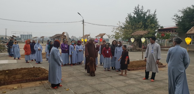 The 6th Retreat I have returned at  Dong Cao Pagoda, Thanh Hoa, Dong Cao