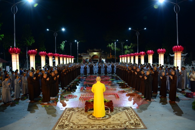 The 3rd gratitude ceremony to the disciples.