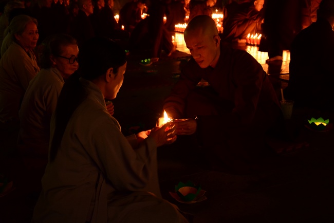 The 3rd gratitude ceremony to the disciples.