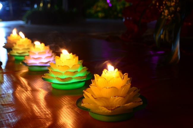 The 3rd gratitude ceremony to the disciples.