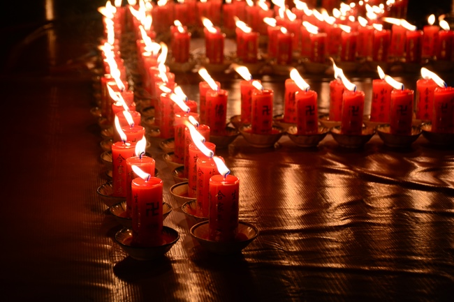 The 3rd gratitude ceremony to the disciples.