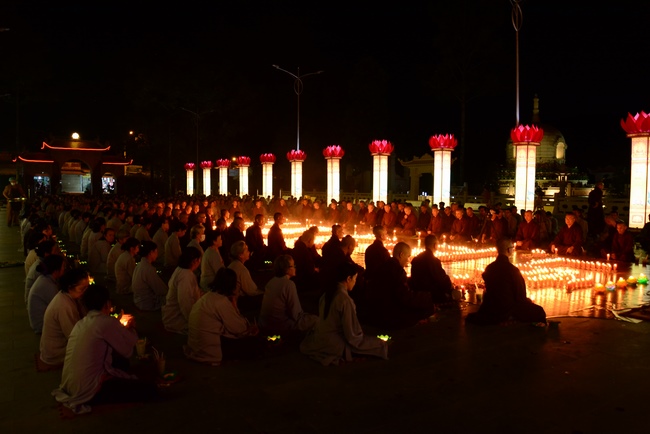 The 3rd gratitude ceremony to the disciples.