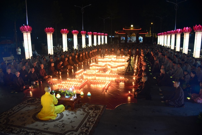 The 3rd gratitude ceremony to the disciples.