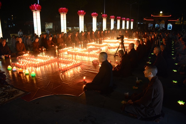 The 3rd gratitude ceremony to the disciples.