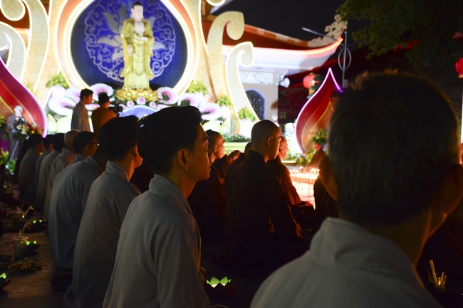The 3rd gratitude ceremony to the disciples.