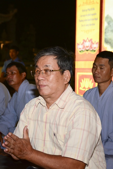 The 3rd gratitude ceremony to the disciples.