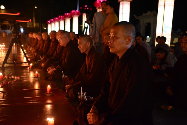 The 3rd gratitude ceremony to the disciples.