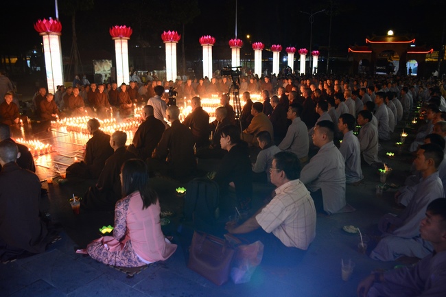 The 3rd gratitude ceremony to the disciples.