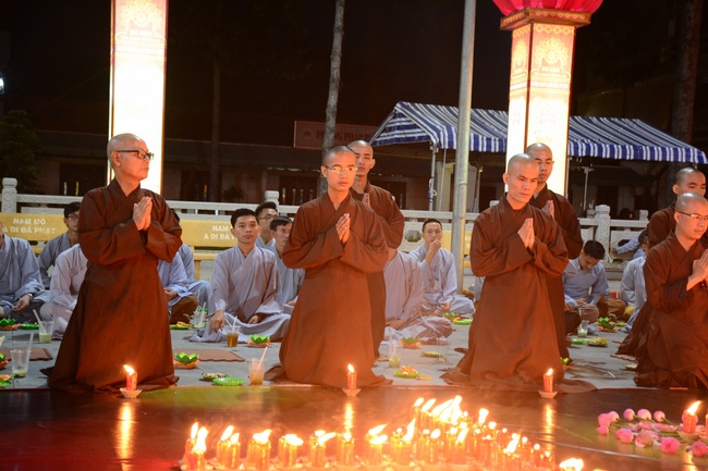 The 3rd gratitude ceremony to the disciples.