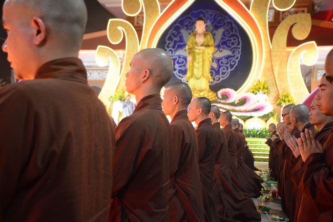 The 3rd gratitude ceremony to the disciples.