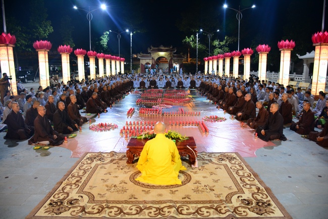 The 3rd gratitude ceremony to the disciples.