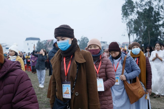 The inauguration ceremony of Buddha Shakyamuni statue 42m at Phuc Lac pagoda, Nghe An
