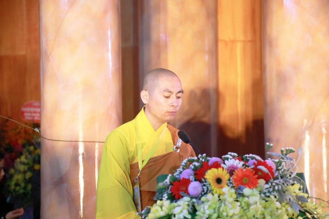 The inauguration ceremony of Buddha Shakyamuni statue 42m at Phuc Lac pagoda, Nghe An