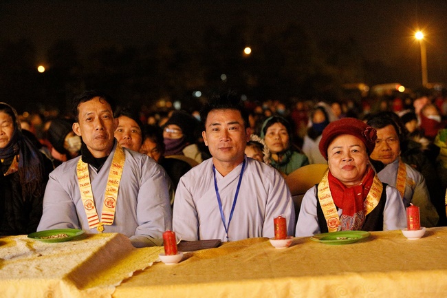 The inauguration ceremony of Buddha Shakyamuni statue 42m at Phuc Lac pagoda, Nghe An