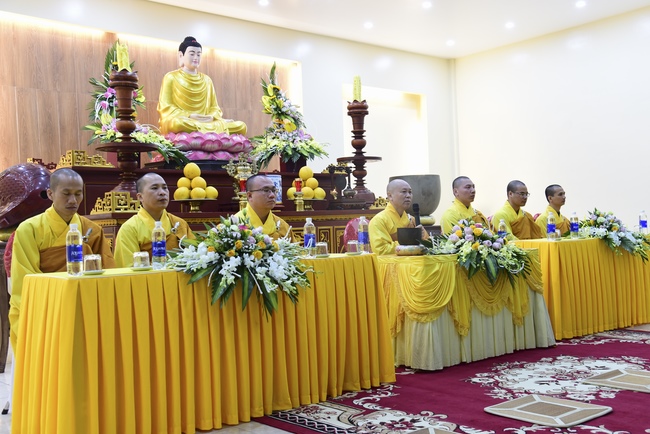 Three-Jewel  Refuge Ceremony at Tay Khanh Pagoda in Thai Binh
