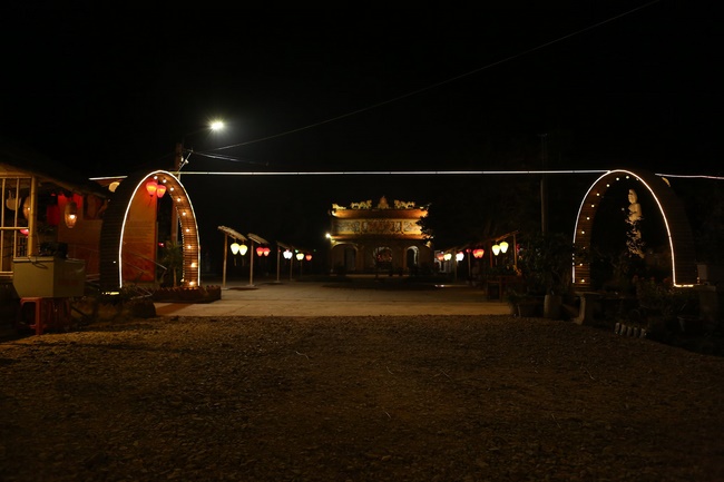 Dong Cao pagoda celebrating achievement enlightenment of Bodhisattva Siddhartha