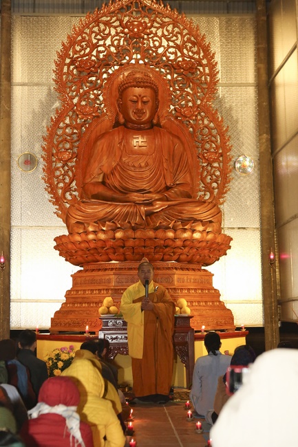 Dong Cao pagoda celebrating achievement enlightenment of Bodhisattva Siddhartha