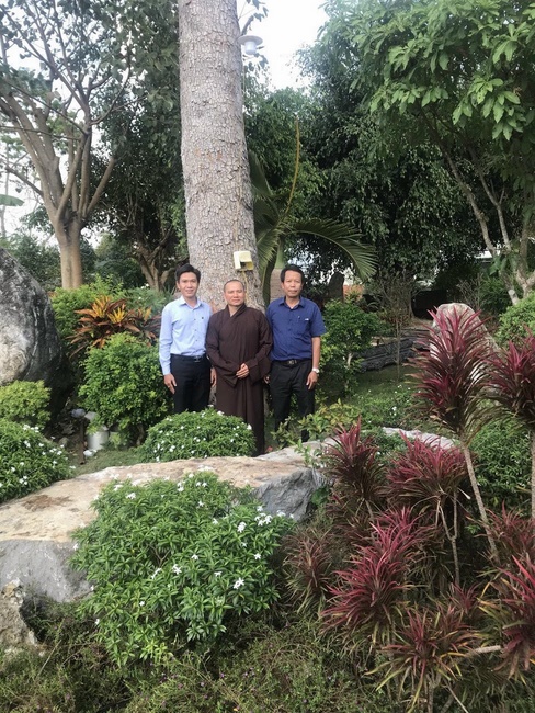 Ban Tôn giáo Tây Ninh viếng thăm chùa Suối Pháp