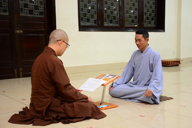 The Ordination Ceremony on Dec. 12th, Year of the Mouse