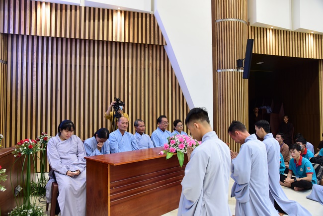 The Ordination Ceremony on Dec. 12th, Year of the Mouse