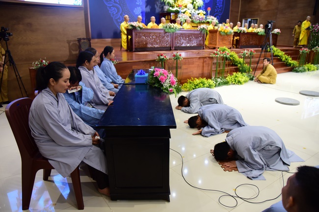 The Ordination Ceremony on Dec. 12th, Year of the Mouse