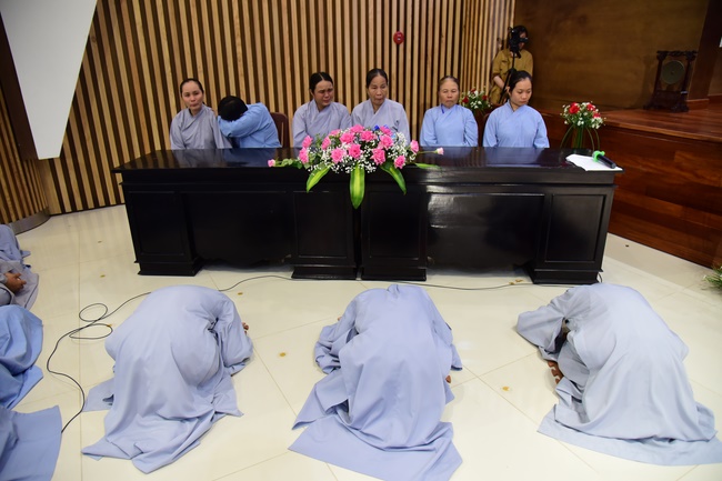 The Ordination Ceremony on Dec. 12th, Year of the Mouse