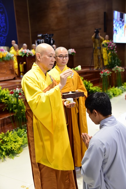 The Ordination Ceremony on Dec. 12th, Year of the Mouse