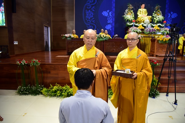 The Ordination Ceremony on Dec. 12th, Year of the Mouse