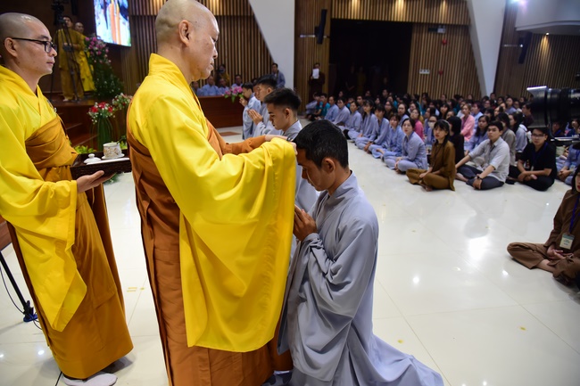 The Ordination Ceremony on Dec. 12th, Year of the Mouse