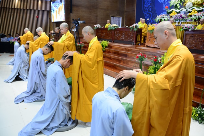 The Ordination Ceremony on Dec. 12th, Year of the Mouse
