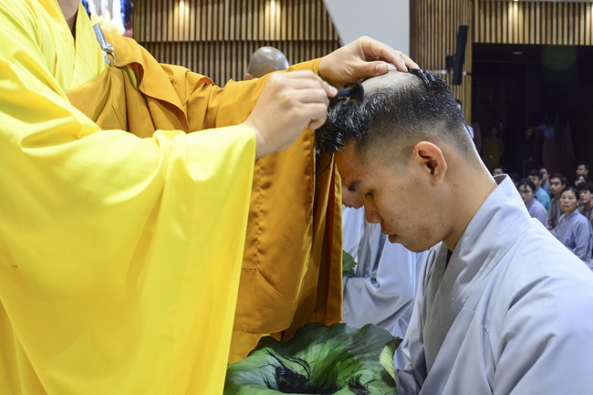 The Ordination Ceremony on Dec. 12th, Year of the Mouse