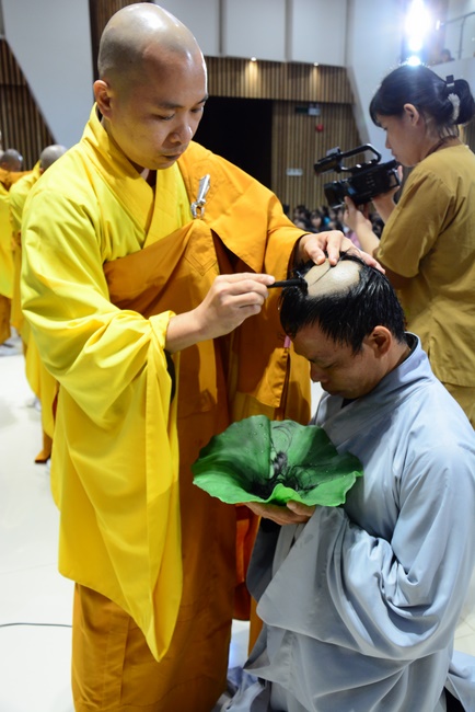The Ordination Ceremony on Dec. 12th, Year of the Mouse
