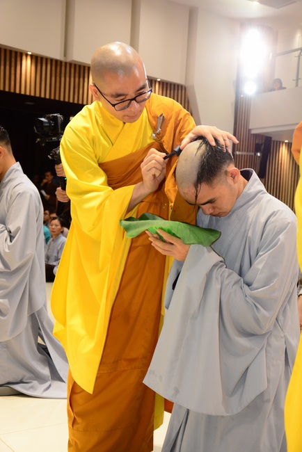 The Ordination Ceremony on Dec. 12th, Year of the Mouse