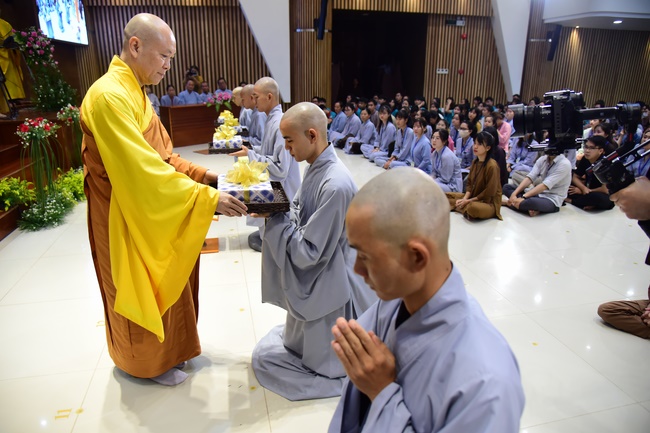 The Ordination Ceremony on Dec. 12th, Year of the Mouse