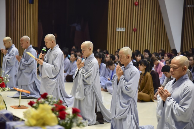 The Ordination Ceremony on Dec. 12th, Year of the Mouse